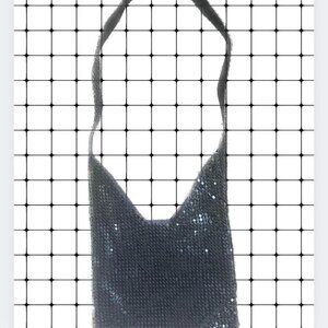 Vintage Sequin Black Shoulder Bag